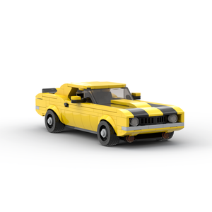 MOC M03120 Coche de Ciudad de Alta Velocidad, Campeón de Carreras, Superauto Clásico, Bloques de Construcción, Ladrillos de Carreras, Súper Técnica, Garaje Creativo, Set DIY - Product Image 1