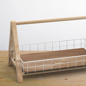 Contenedores de Alimentos de Madera Natural Hechos a Mano, Duraderos, Ahorran Espacio, Decoración Moderna para el Hogar, Panera, Forma Rectangular, Color Personalizable - Product Image 3