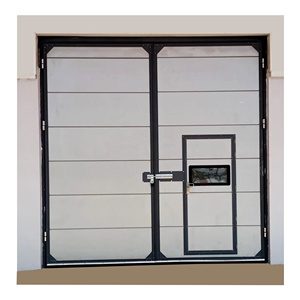 2025 mới nặng thép cách nhiệt hai Bảng điều khiển cửa trượt hoàn thành kho nhà để xe cho người đi bộ cổng - Product Image 3