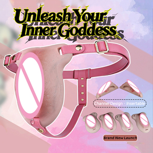 Tendance 2026 : Coussinets vaginaux Strapon avec canal vaginal insérable, 5 styles, Faux vagin de poche Fétichiste pour MTF, transgenres, drag queens, sissies - Product Image 1