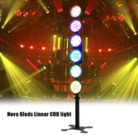 Barre de lumière LED DJ haute luminosité 6x50W DMX512, lampe rétro, effet clignotant pour concerts DJ, éclairage de scène pour fêtes, bars et mariages