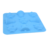 Moules en silicone époxy cloches et canard personnalisés dessin animé chocolat bonbons gâteau moule casseroles tarte plateau de cuisson