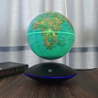Globe terrestre à lévitation magnétique HCNT Factory avec lumière LED RGB, décoration d'intérieur, certifié CE/FCC, cadeau personnalisé pour la vente en gros