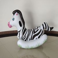 Fauteuil à bascule gonflable de style animal de qualité supérieure pour enfants, fauteuils à bascule portables pour enfants, intérieur et extérieur