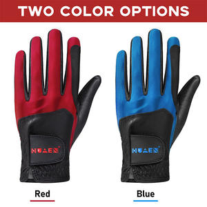 Gants de golf pour hommes Passen de haute qualité, rouge/bleu, main droite, antidérapants, respirants, résistants à l'usure, en microfibre, transfrontaliers - Product Image 2