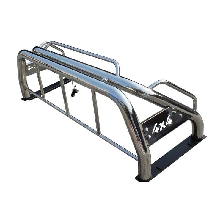 Auto Spare Parts Car 4 × 4 Stainless Steel PickアップSport Roll Bar For 2021トヨタハイラックスrevo Ranger Navara NP300