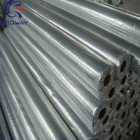 Isolation réfléchissante du toit Feuille d'aluminium face à la membrane tissée en poly pour maison Barrière radiante sous les tuiles