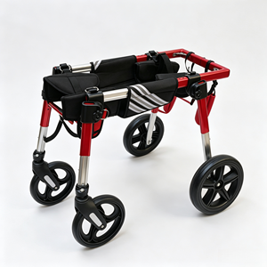 Fauteuil roulant à quatre roues <span class=keywords><strong>pour</strong></span> animaux de compagnie, robuste et durable, <span class=keywords><strong>pour</strong></span> chiens, aide à la mobilité des membres avant - Product Image 5