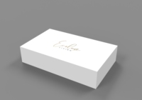 Boîte cadeau en papier blanc avec couvercle et base pour produits électroniques, boîtes rigides en carton, emballage de téléphone avec votre logo, Nouvel An 2026