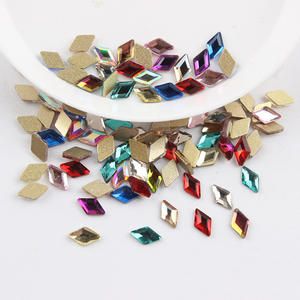 Yantuo Bling Diverses formes Mix Couleurs Ongles Strass Dos Plat Non Hotfix Strass Bling En Forme De Pierres De Cristal pour Ongles - Product Image 6
