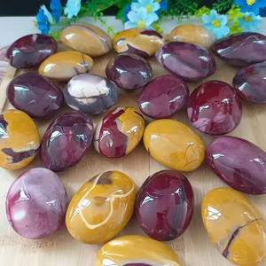 หินปาล์มมูไคท์ธรรมชาติหินคริสตัลกระเป๋าหินคริสตัลสำหรับสะสมและตกแต่งบ้าน - Product Image 6