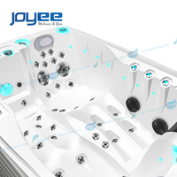 JOYEE Nouveau Spa de Jardin au Meilleur Design, Prix Abordable, Hydro-massage, Jacuzzi Extérieur, Baignoire en Acrylique Électrique