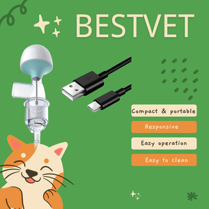 BESTVET - Monitor de Alarma de Apnea Respiratoria Veterinaria para Anestesia, <span class=keywords><strong>Alerta</strong></span> Portátil de Asfixia para Mascotas, para Perros y Gatos - Product Image 5