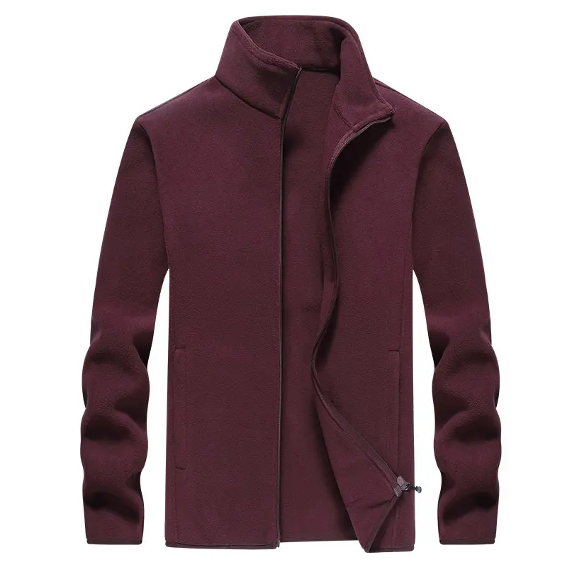 Осень-Зима Новинка Плюс Размер флисовый спортивный уличный флисовый свитер теплая куртка для взрослых мужчин
