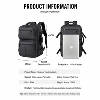 Sac à dos de voyage étanche pour homme, idéal pour le travail, l'ordinateur portable, les loisirs, et les étudiants – Vente en gros