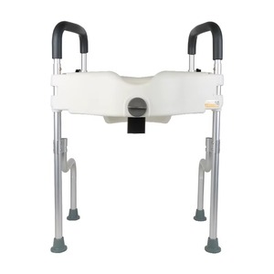 Height Adjustable Folding Manual <b>Mobile</b> Toilet for Disabled <b>Elderly</b> Patient Chair Lifting Shower Transfer Lifting Chair - Product Image 1