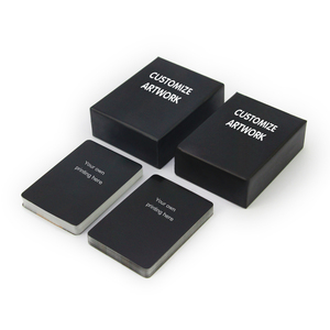 Juego de cartas barato respetuoso con el medio ambiente Impresión de papel Logotipo personalizable Juegos de cartas en blanco <span class=keywords><strong>Tash</strong></span> - Product Image 3