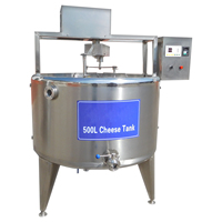 Mini machine froide instantanée de pasteurisation 500 pasteurisateur de 200 litres pour la glace