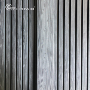 Sang trọng thiết kế WPC Panel tường rãnh kết cấu bằng gỗ Ốp tường dễ dàng cài đặt dễ dàng làm sạch bền đẹp tường Hội Đồng Quản Trị - Product Image 1