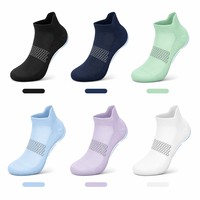 Chaussettes de course à compression personnalisées pour la cheville, respirantes, coupe basse, pour le sport, vente en gros, OEM, faible MOQ, professionnelles