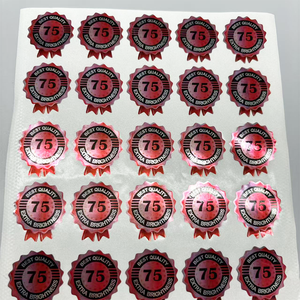 Etiquetas adhesivas impermeables con LOGO personalizable, modernas y populares - Product Image 6