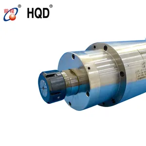 HQD GDK125 5.5 ER32 125mm 5.5Kw 15000 סל"ד ER32 380V 31kg מים מקורר קבוע כוח cnc ציר