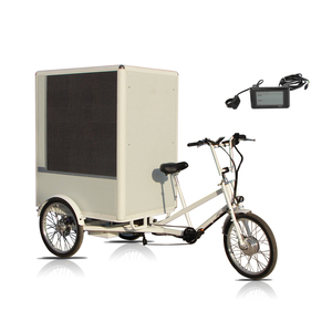 Velomobile 1500 watts <span class=keywords><strong>Bosch</strong></span> Ebike Bicimoto Remorque à vélo Etrike Cadre Tricycle Suspension Vélo cargo électrique pour la vente de glaces - Product Image 2