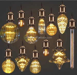 Bán buôn E26 E27 cổ điển Edison ánh sáng đèn <span class=keywords><strong>LED</strong></span> 3 Wát Firework cây bóng đèn cho trang trí - Product Image 1