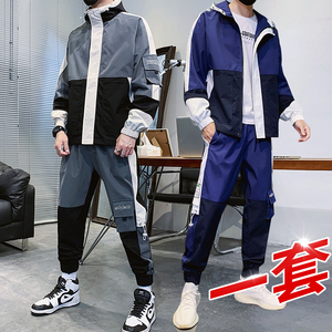 De moda jogging trajes de los hombres de <span class=keywords><strong>la</strong></span> <span class=keywords><strong>calle</strong></span> de los hombres de <span class=keywords><strong>la</strong></span> moda reflejan n trajes - Product Image 1