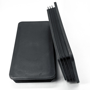Xinglong Furniture Accessories <b>Square</b> Plug 100x200mm Steel <b>Pipe</b> Plug For Furniture Plastic Accessories - Product Image 1