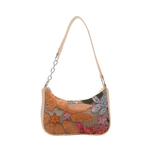 Bolso de Hombro Moderno de Gran Capacidad, Nueva Colección 2026, Diseño Floral Bordado, Estilo Estético Chino "Guofeng" - Product Image 5