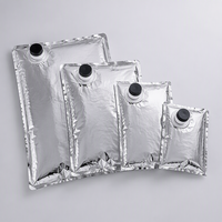 Vente directe d'usine - Sac d'emballage en plastique transparent avec valve pour eau, jus, vin, café, bière - Sac aseptique en boîte