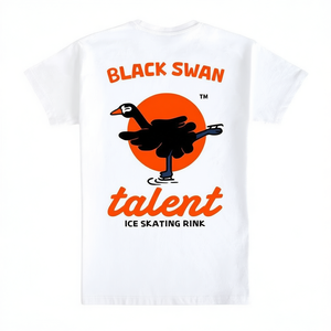 Camiseta Black Swan Talent Ice Skating Rink, color blanco, talla para adulto - Product Image 2