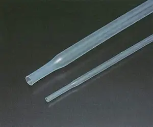 Cách điện PTFE nhiệt shrinkable tay áo PTFE lót PTFE nhiệt co lại ống bằng mét bọc dây cáp t-elfon tubings