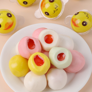 Fabricante Chino de Gomitas, Venta al por Mayor de Dulces con Sabor a Frutas Mixtas, Gomitas Halal con Forma de Pato Amarillo y Lava Explosiva - Product Image 2