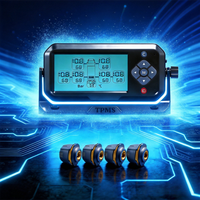 Sistema de Monitoreo de Presión de Neumáticos (TPMS) para Camiones de 4 Ruedas, Personalizado ODM, Inalámbrico, Carga USB, Pantalla LCD, Sensores Externos, Precio al por Mayor