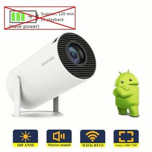Newest Durable Smart Android Electric Eco-Friendly Home Theater Portable Auto <b>HD</b> Mini Video <b>Projector</b> China USA Mairun823 Model - Product Image 6