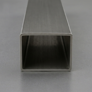 Tube carré en acier inoxydable soudé, laminé à froid, finition mate ou brillante, grades 202, 304, 316, épaisseur et longueur personnalisées - Product Image 1