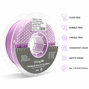 EU Sting3D Hot Selling Matte/Pastel Color Pla 175mm 1kg Plastic 3d Printing 175mm Pla - Product Image 4