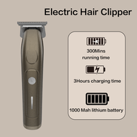 Cortadora de Pelo Inalámbrica Profesional de Acero Inoxidable, Motor de Levitación Magnética, Diseño Silencioso, Batería de Iones de Litio para Salones