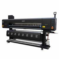 Audley High Quality 2 oder 4 oder 6 Pcs I3200 Heads Großformat 1,8 m/3,2 m Inkjet-Farb sublimation drucker mit Plotter maschine