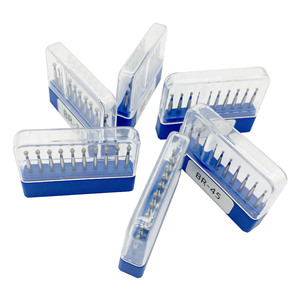 Fresas Dentales de Diamante con Cabeza de 1.6 mm y Vástago de 3/32 Pulgadas para Uso con Turbina, Certificación CE - Product Image 4