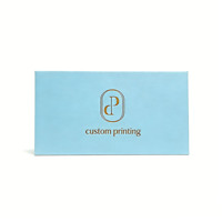 Boîtes en carton personnalisées avec logo, un emplacement pour carte, carte de visite en métal, carte sans contact, emballage cadeau, faites à la main, finition brillante