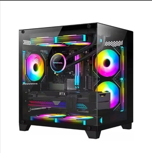 I3 12100 i5 12400 h610m 16G DDR4 M.2 RX580 chơi game PC máy tính với RGB Máy tính để bàn Prebuilt phụ kiện bán buôn xây dựng máy tính để bàn PC - Product Image 5