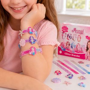 Assorted DIY Hair Accessories Set Kids <b>Headbands</b> Clips Ribbons Butterflies Hearts Creative Party Favor Pack Bulk - Product Image 2