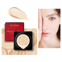 Krim Alas Bedak Cushion Mushroom Head Puff BB CC Cream Pemutih Wajah untuk Kosmetik Wanita