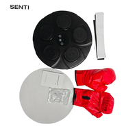 Cible murale de fitness lumineuse, durable et écologique, machine de boxe de haute qualité, entraîneur de boxe intelligent SENTI avec musique pour la maison
