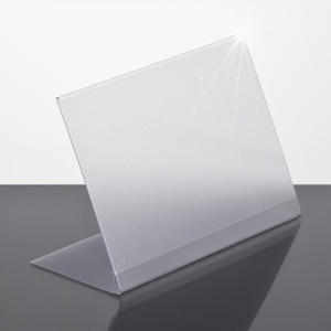 Magnetic Clear PET PVC Sign Holder Sleeve Talker A4 Acrylic <b>Block</b> Sign Holder Perspex Photo Frame - Product Image 6