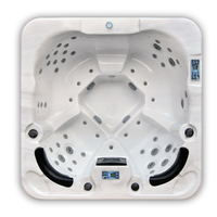 Sunrans Energieeffizientes Whirlpool-System mit 50mg/h Ozon und 3KW Heizung für Ganzjährige Pool- und Spa-Nutzung