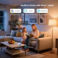 Ampoule LED intelligente WiFi Daybetter AC 9W E26, multicolore, dimmable, contrôlée par WiFi, multifonction, vente chaude